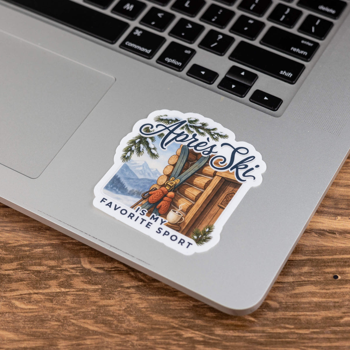 Après Ski Is My Favorite Sport Sticker