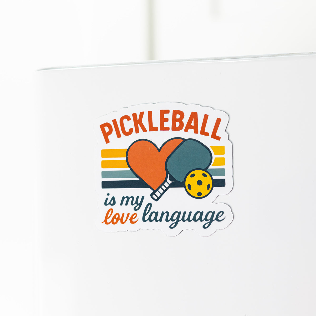 Pickleball Is My Love Language Magnet