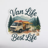 Van Life, Best Life Camper Van Sticker