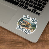 Van Life, Best Life Camper Van Sticker