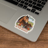 Sorry, Life Is Better in the Saddle Horse Sticker