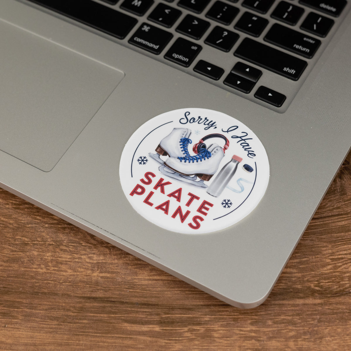 Sorry, I Have Skate Plans Ice Skating Sticker