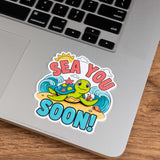 Sea You Soon Sea Turtle Sticker